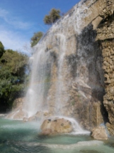 Der angelegte Wasserfall